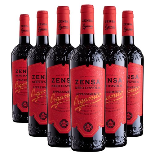 Case of 6 Zensa Nero d'Avola DOC 75cl Red Wine